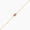 Marc Orian Bracelets Or|Bracelets Enfants > Bracelet Soraya Coeur Or Jaune