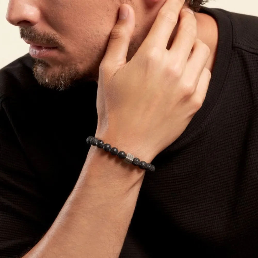 PHEBUS HIM Bracelets Homme|Bracelets Acier Inoxydable > Bracelets Acier Blanc Lave