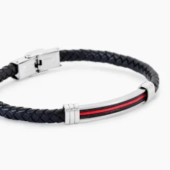Marc Orian Bracelets Homme|Bracelets Acier Inoxydable > Bracelet Stefan Acier Blanc