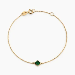 Marc Orian Bracelets Or|Bracelets > Bracelet Stellya Or Jaune Malachite or jaune malachite vert