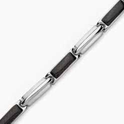 Marc Orian Bracelets Homme|Bracelets Acier Inoxydable > Bracelet Street Acier Blanc