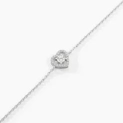 Bracelet Suzon Argent Blanc Oxyde De Zirconium