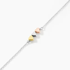 Marc Orian Bracelets|Bijoux Fantaisie > Bracelet Tania Argent Tricolore