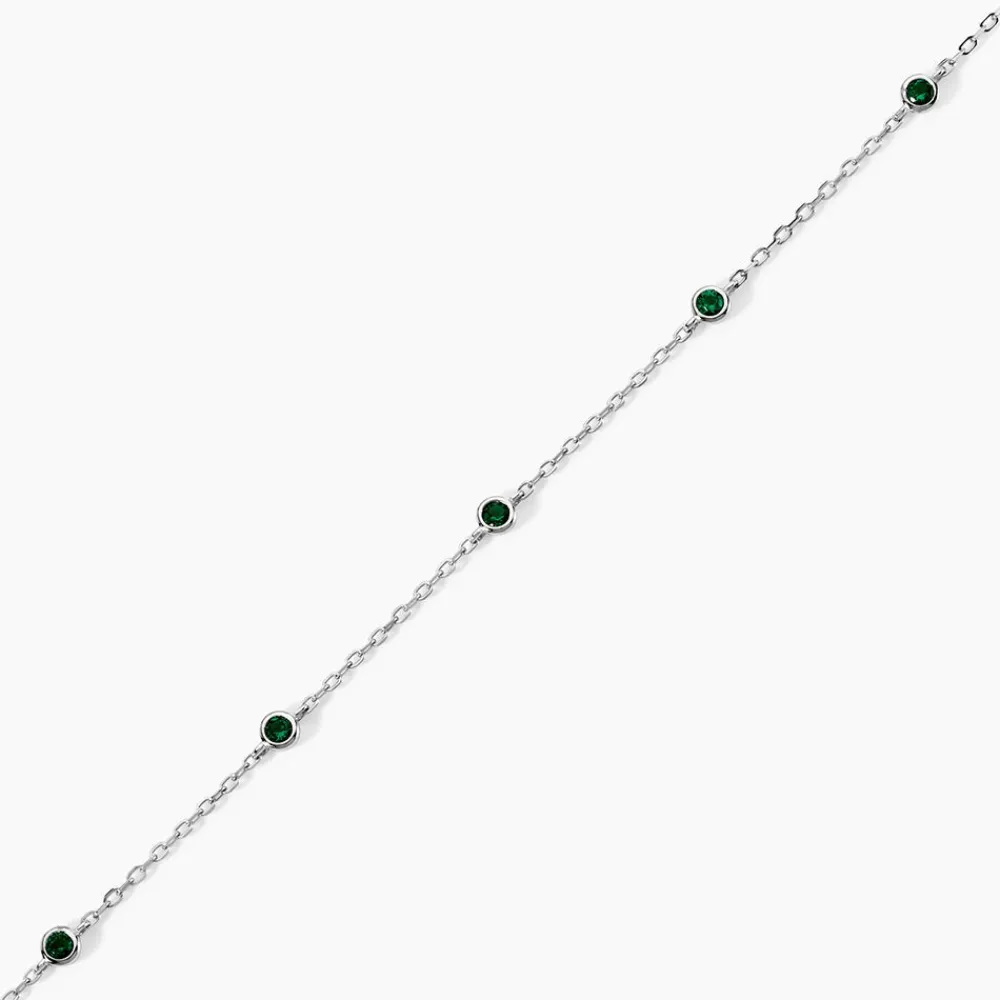 Marc Orian Bracelets|Bijoux Fantaisie > Bracelet Thesee Argent Blanc Spinelle