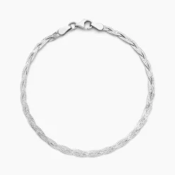 Marc Orian Bracelets|Idées Cadeaux Femme > Bracelet Tissia Argent Blanc