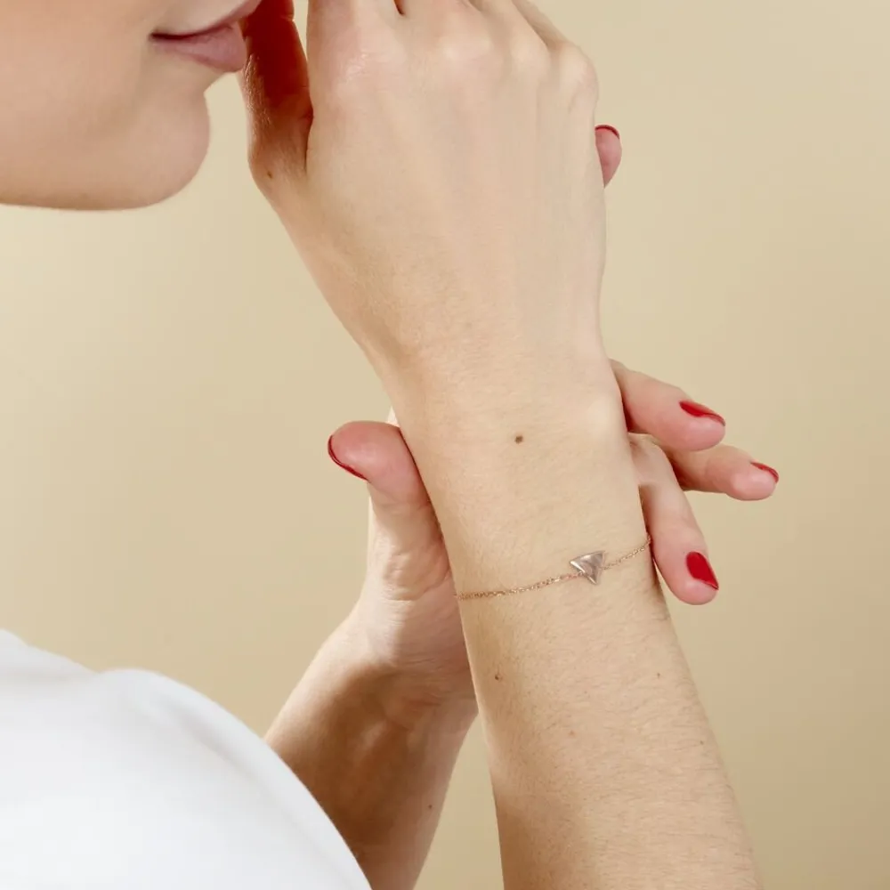 Marc Orian Bracelets|Bijoux Fantaisie > Bracelet Trilia Argent Rose