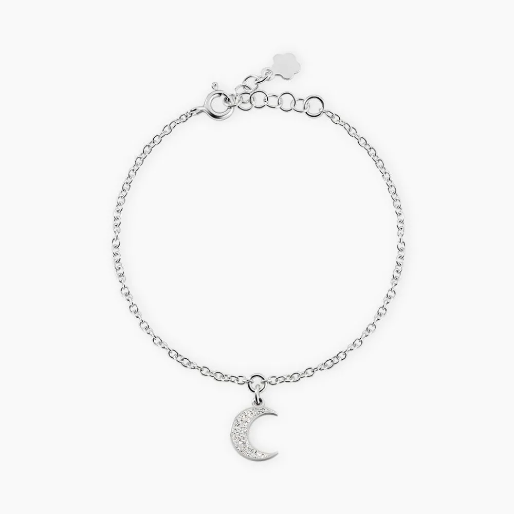 Marc Orian Bracelets|Bijoux Fantaisie > Bracelet Twiggy Argent Blanc