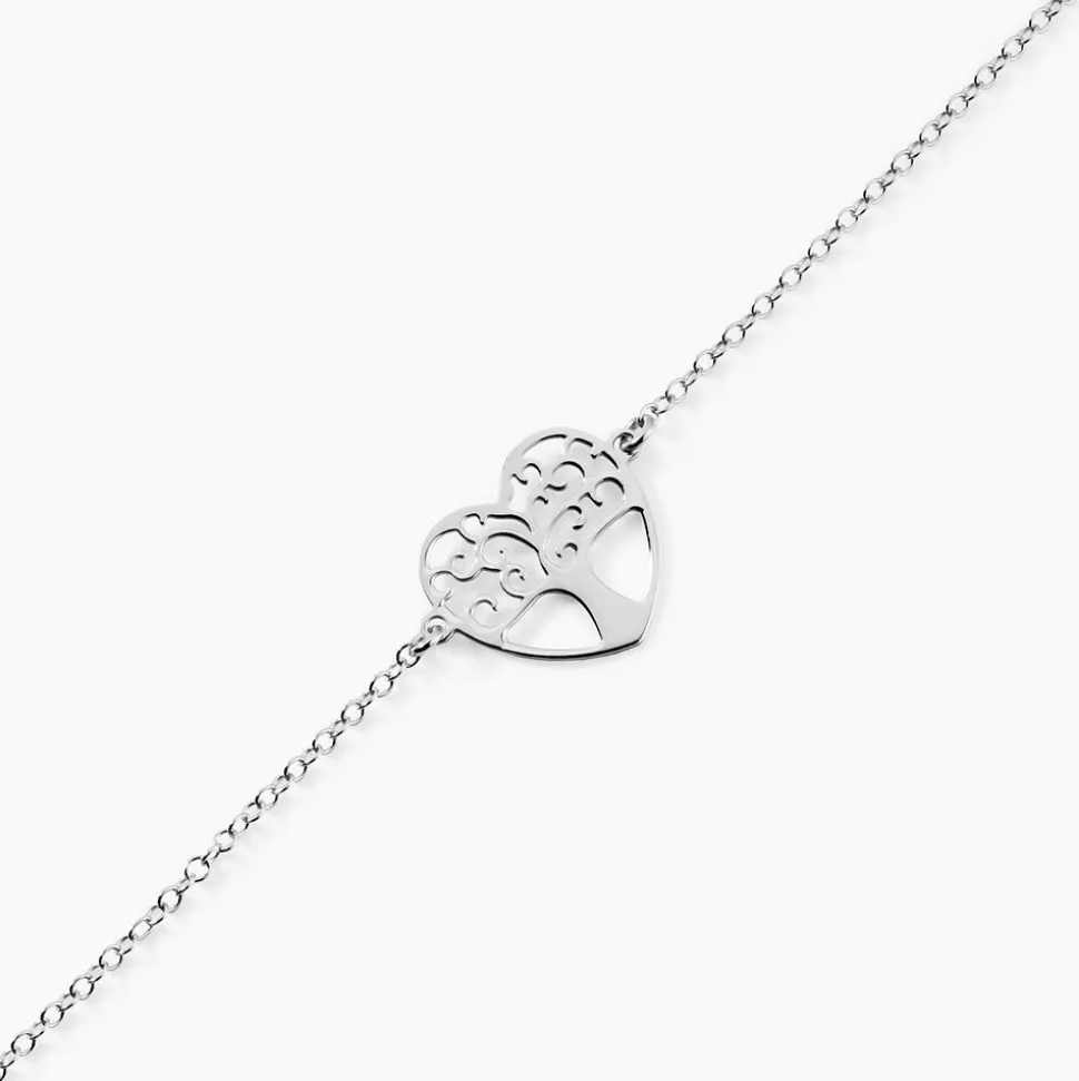 Bracelet Tyfen Argent Blanc