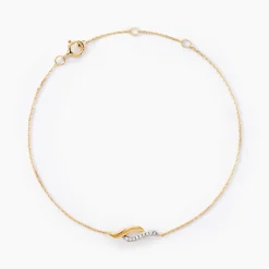 Bracelet Tylane Or Jaune Diamant