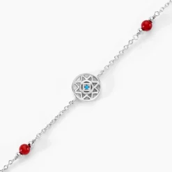 Marc Orian Bracelets|Idées Cadeaux Femme > Bracelet Umah Argent Blanc Corail Oxyde De Zirconium