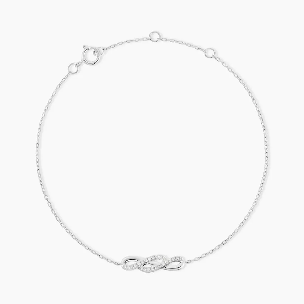 Marc Orian Bracelets Or|Bracelets > Bracelet Ursulla Or Blanc Diamant
