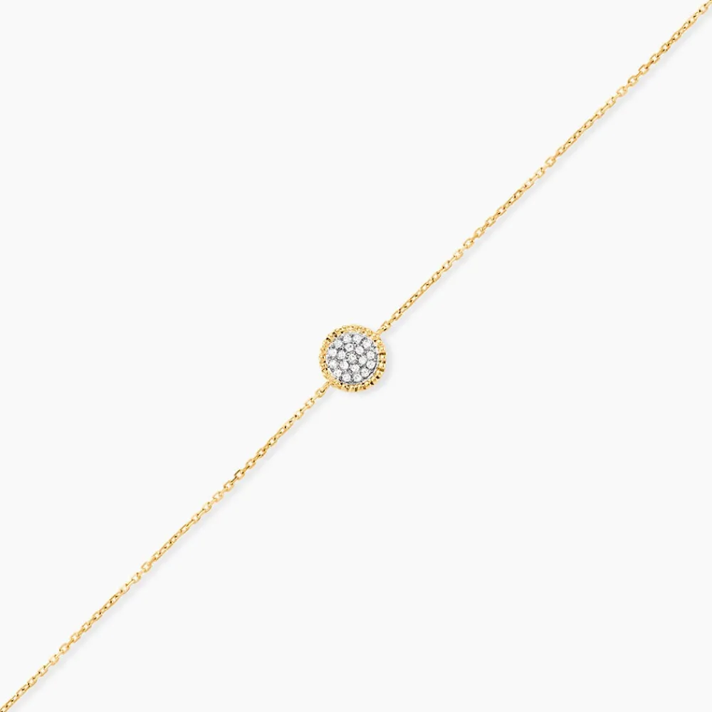 Marc Orian Bracelets Or|Bijoux Or > Bracelet Vaina Or Jaune Diamant