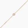 Bracelet Valentyne Plaque Or Jaune Oxyde De Zirconium