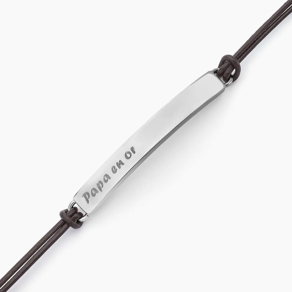 Bracelet Vicenzo Acier Blanc