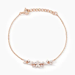 Marc Orian Bracelets|Idées Cadeaux Femme > Bracelet Wanda Argent Rose Oxyde De Zirconium