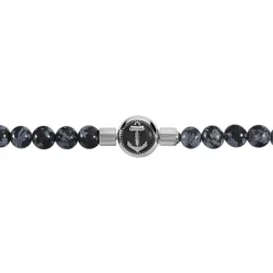 Bracelet Yannice Acier Blanc Pierre De Synthese