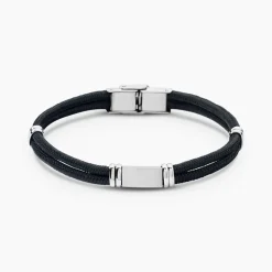 Bracelet Yannik Acier Blanc