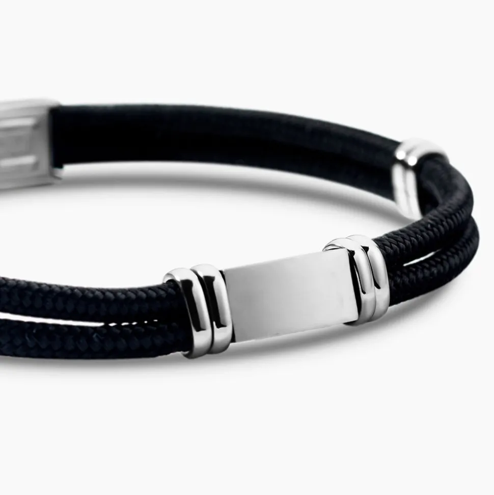 Bracelet Yannik Acier Blanc