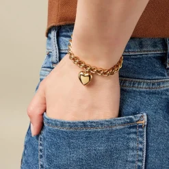 Marc Orian Bracelets Acier Inoxydable|Bijoux Acier Inoxydable > Bracelet Yoannie Acier Jaune