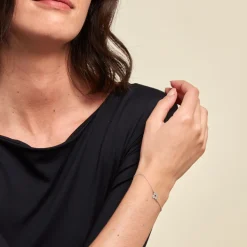 Marc Orian Bracelets|Bijoux Fantaisie > Bracelet Ysalis Argent Blanc