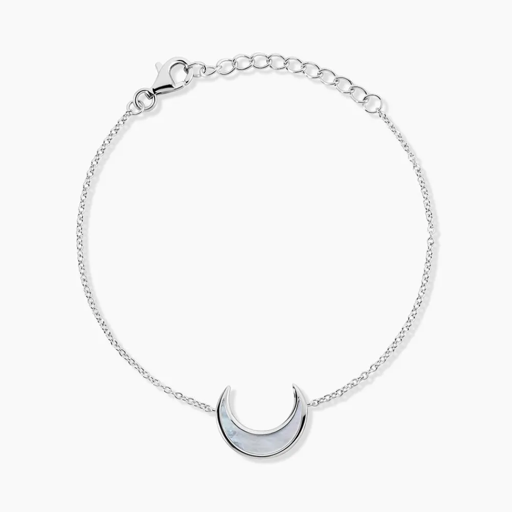 Marc Orian Bracelets|Bijoux Fantaisie > Bracelet Zea Argent Nacre