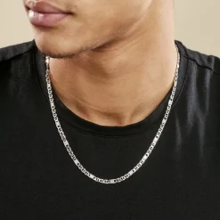 Marc Orian Colliers|Colliers Argent > Chaine Jeremi Argent Blanc