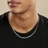 Marc Orian Colliers|Colliers Argent > Chaine Jeremi Argent Blanc