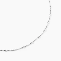 Marc Orian Colliers Fantaisie|Colliers > Chaine Kathi Argent Blanc
