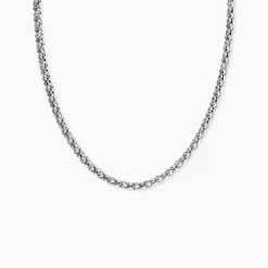 Marc Orian Colliers|Colliers Argent > Chaine Nahila Argent Blanc