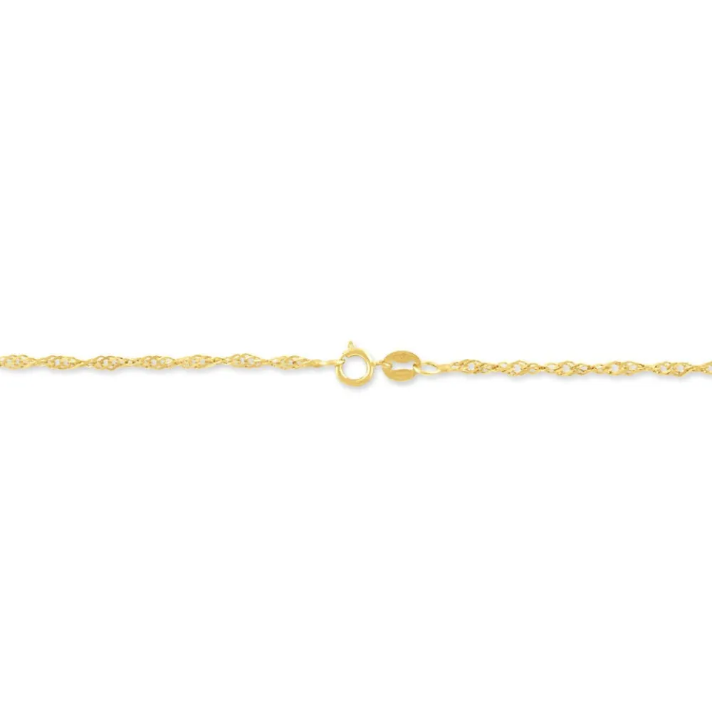 Marc Orian Colliers|Bijoux Femme > Chaîne Abbygail Maille Singapour Or Jaune
