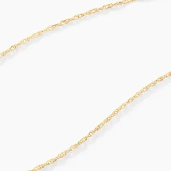 Marc Orian Colliers|Bijoux Femme > Chaîne Abbygail Maille Singapour Or Jaune