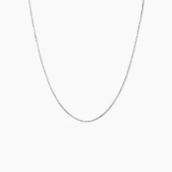 Marc Orian Colliers Fantaisie|Colliers > Chaîne Alyze Argent Blanc