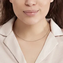 Marc Orian Colliers Fantaisie|Colliers > Chaîne Alyze Argent Blanc