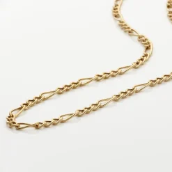 Chaîne Cameo Maille Alternee 1/3 Or Jaune