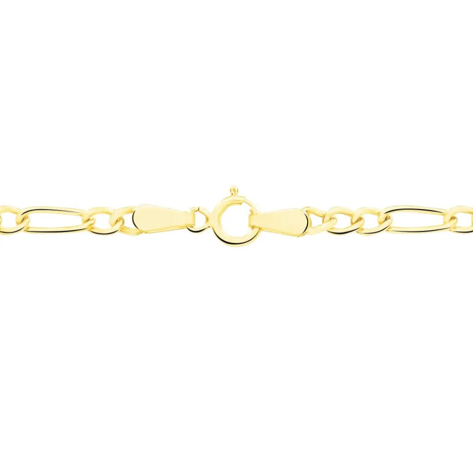 Chaîne Cameo Maille Alternee 1/3 Or Jaune