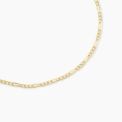 Chaîne Cameo Maille Alternee 1/3 Or Jaune