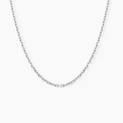 Marc Orian Colliers Fantaisie|Idées Cadeaux Homme > Chaîne Claudine Maille Forçat Argent Blanc
