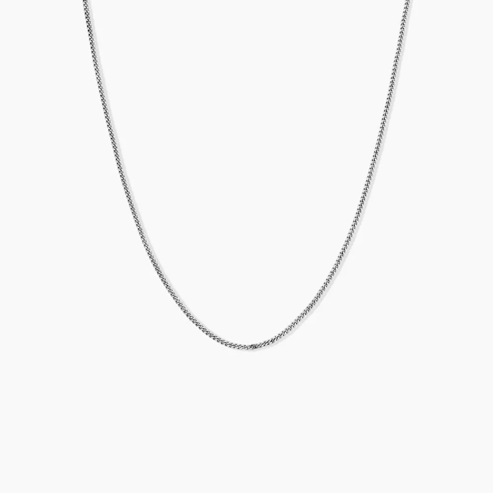 Marc Orian Colliers Fantaisie|Colliers > Chaîne Clementine Argent Blanc