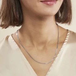 Marc Orian Colliers Fantaisie|Colliers > Chaîne Clementine Argent Blanc
