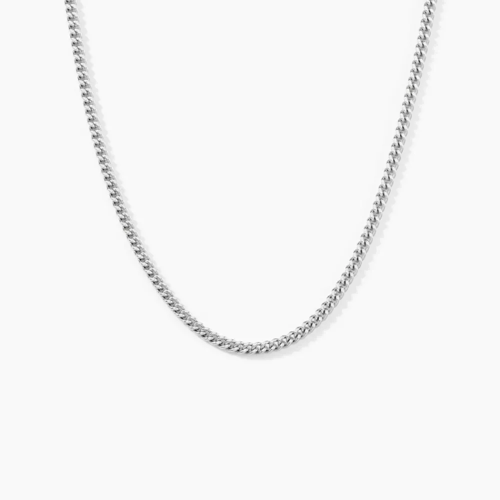 Marc Orian Colliers Fantaisie|Colliers > Chaîne Clementine Argent Blanc