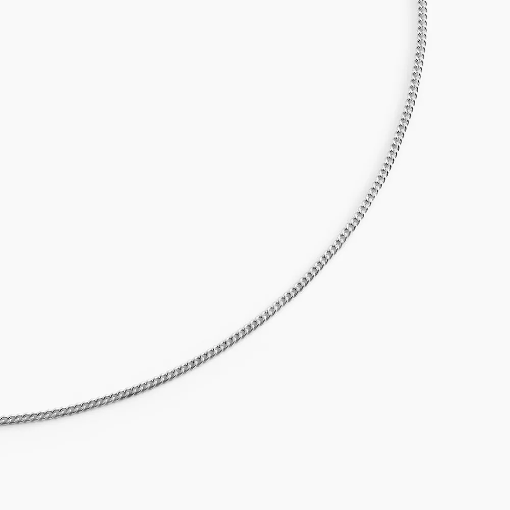 Marc Orian Colliers Fantaisie|Colliers > Chaîne Clementine Argent Blanc
