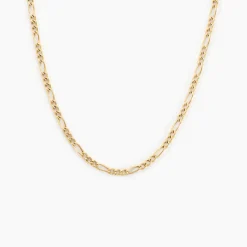 Marc Orian Colliers|Bijoux Femme > Chaîne Dougou Maille Alternée 1/3 Or Jaune