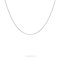 Chaîne Igoa Maille Forçat Diamantee Or Blanc