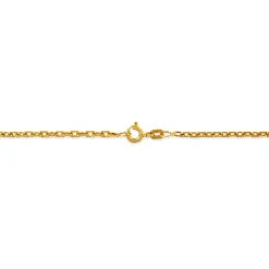 Marc Orian Colliers|Bijoux Femme > Chaîne Igoa Maille Forçat Diamantee Or Jaune