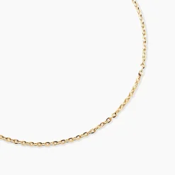 Marc Orian Colliers|Bijoux Femme > Chaîne Igoa Maille Forçat Diamantee Or Jaune