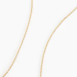 Marc Orian Colliers|Bijoux Femme > Chaîne Igoa Maille Forçat Diamantee Or Jaune