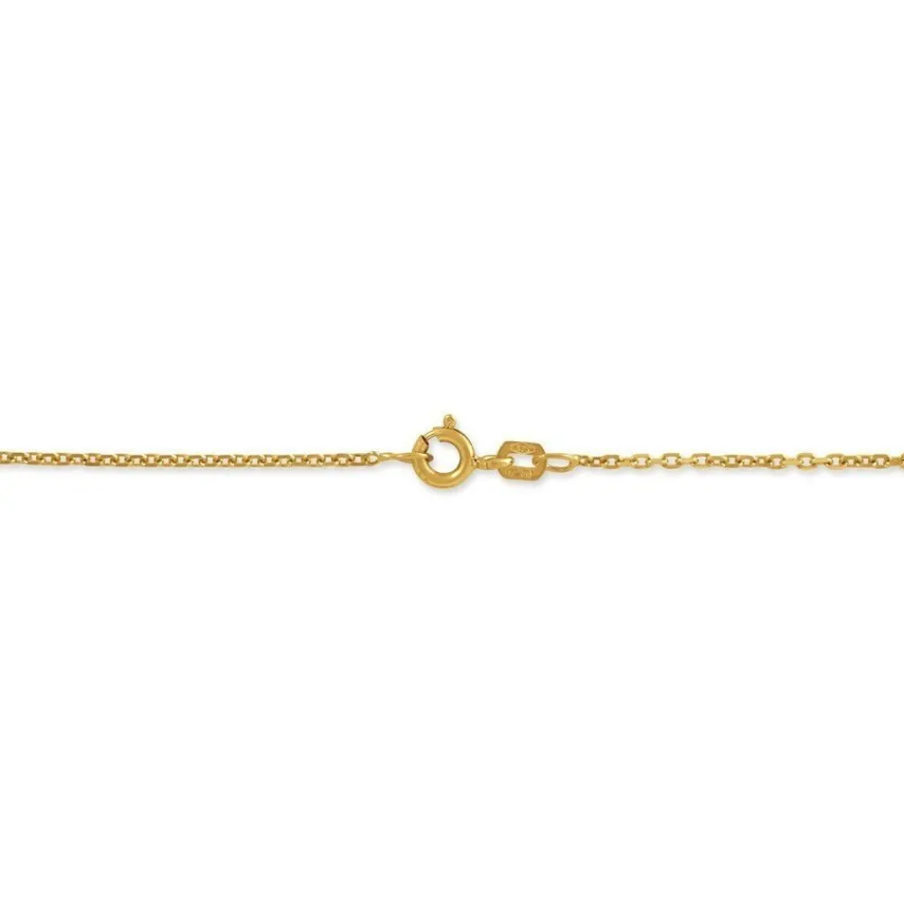 Marc Orian Colliers|Chaines Femme > Chaîne Igoa Maille Forçat Diamantee Or Jaune
