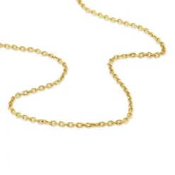 Marc Orian Colliers|Chaines Femme > Chaîne Igoa Maille Forçat Diamantee Or Jaune