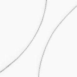 Marc Orian Colliers|Chaines Femme > Chaîne Igoa Maille Forçat Diamantee Or Blanc