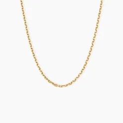 Marc Orian Colliers|Chaines Homme > Chaîne Igoa Maille Forçat Diamantee Or Jaune